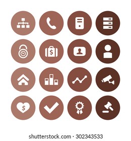 finance icons universal set for web and mobile