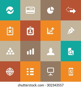 finance icons universal set for web and mobile