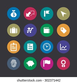 finance icons universal set for web and mobile