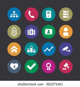 finance icons universal set for web and mobile