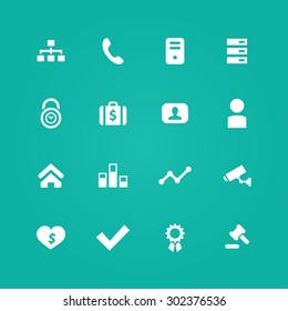 finance icons universal set for web and mobile