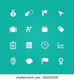 finance icons universal set for web and mobile