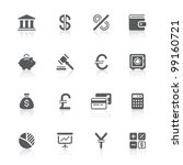 finance icons for your design