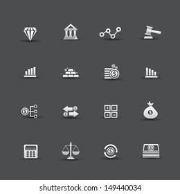 Finance icons,vector