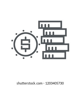 finance illustrations icon