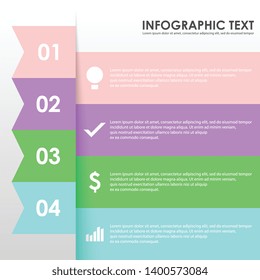 Finance infographic illustration vector template