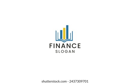  finance innovation and reliability portrayed in dynamic vector logo design.