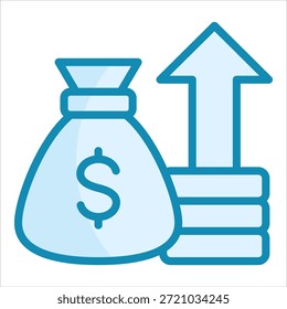 Elemento Ícone De Juros Financeiros Para Design