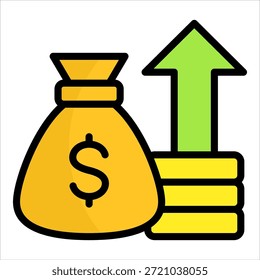 Elemento Ícone De Juros Financeiros Para Design