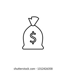finance, investment  icon. Simple thin line, outline vector of Business management icons for UI and UX, website or mobile application
