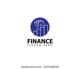 Finance logo Business logo maker best logos vector