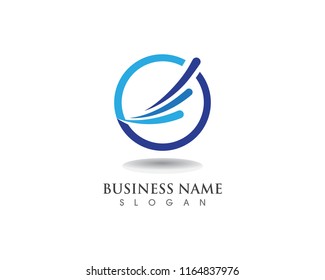 Finance logo business vector