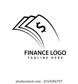 Design de logotipo financeiro, logotipo Doller