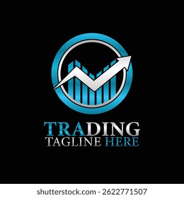 Finance logo design, trading logo design