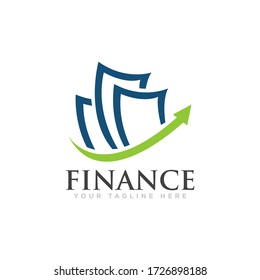 Vector Illustration für das Design von Finanzlogo