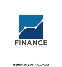 Finance Logo Design Vector Illustration