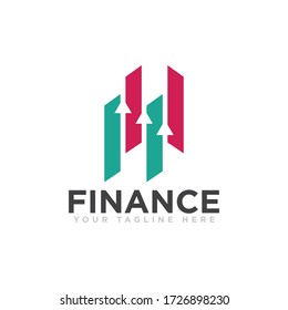 Finance Logo Design Vector Illustration