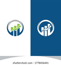 Finance Logo Design Vector Illustration