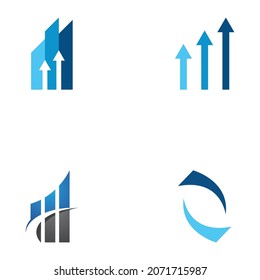 Finance Logo Design Vector Illustration
