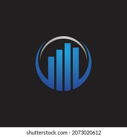 Finance Logo Design Vector Illustration