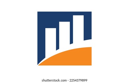 Finance Logo Design Vector Illustration