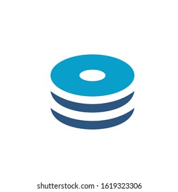 finance logo design vector template