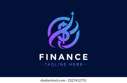 finance logo icon, business and finance logo, finance design, trading and distribution logo, accounting and financial logo, Financial Advisors  Design Template Vector Icon, Finance  Template.