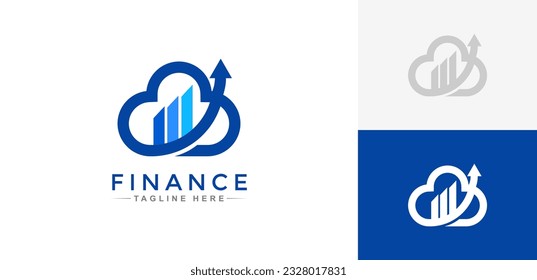 icono del logotipo de finanzas, logotipo de negocios y finanzas, diseño de finanzas, logotipo de comercio y distribución, logotipo de contabilidad y finanzas, icono del vector de plantilla de diseño de asesores financieros, plantilla de finanzas.