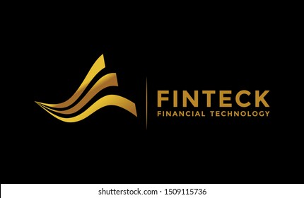 finance logo icon, business & finance logo,  trading and distribution logo,  Finance Template. Modern logo innovative concept for fintech and digital finance industry.