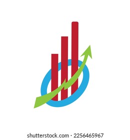 Finanz-Logo und Symbol-Vorlage vektor