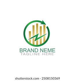  finance logo and icon vector illustration