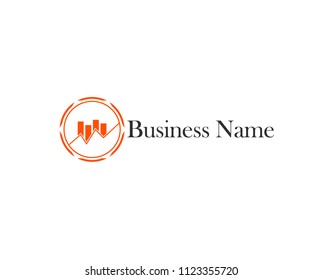 finance logo. modern eye catching logo