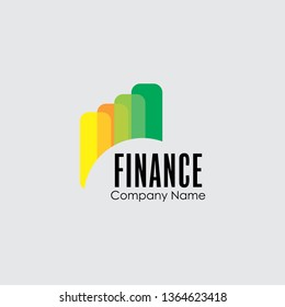 finance logo  modern eye catching logo on white background  - Vector