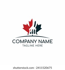 Finance logo simple illustration. Vector design