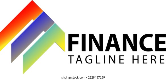 finance logo simple vector art