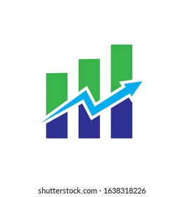 Finance logo stock illustrator design