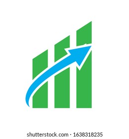 Finance logo stock illustrator design