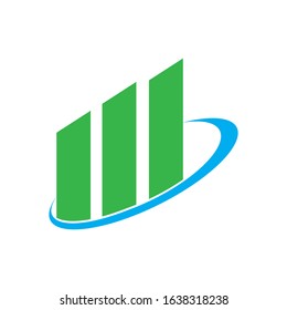 Finance logo stock illustrator design