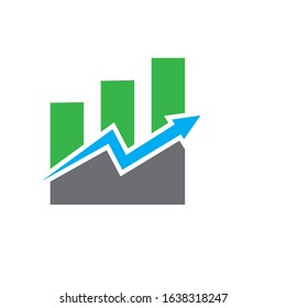 Finance logo stock illustrator design