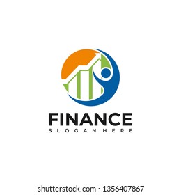 Finance Logo Stock Image