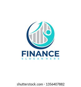 Finance Logo Stock Image