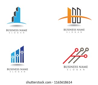 Finance logo and symbol vector