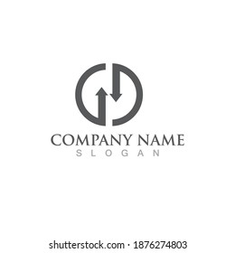 Finance logo and symbol vector