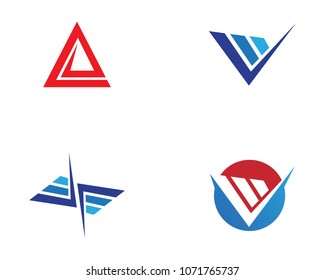 finance logo and symbols icons template
