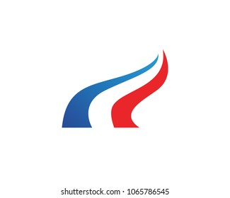 finance logo and symbols vector concept illustration