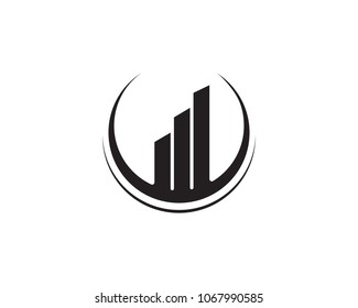 finance logo and symbols vector concept illustration