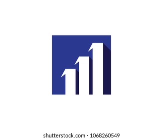 finance logo and symbols vector concept illustration