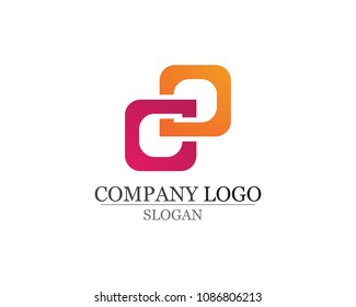 finance logo and symbols vector concept illustration