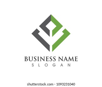 finance logo and symbols vector concept illustration
