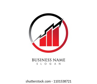 finance logo and symbols vector concept 